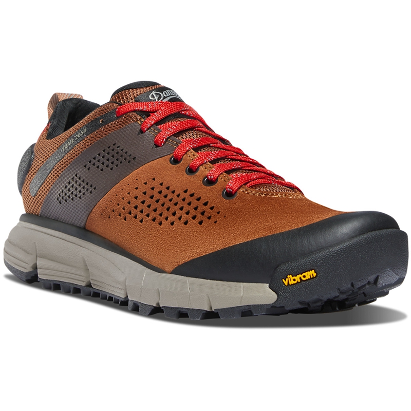 Brown / Red Danner Trail 2650 Men's Hiking Shoes | WPEB20165