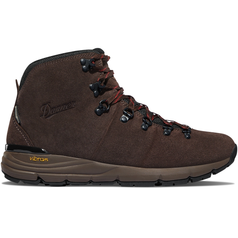 Chocolate Danner Mountain 600 Men\'s Hiking Boots | UPXY14367