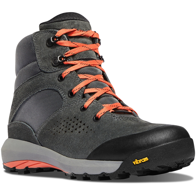 Dark Grey Danner Inquire Mid Women's Hiking Shoes | PCFZ83476