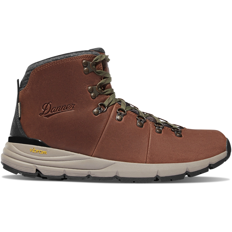 Green Danner Mountain 600 Men\'s Hiking Boots | FPWO60538