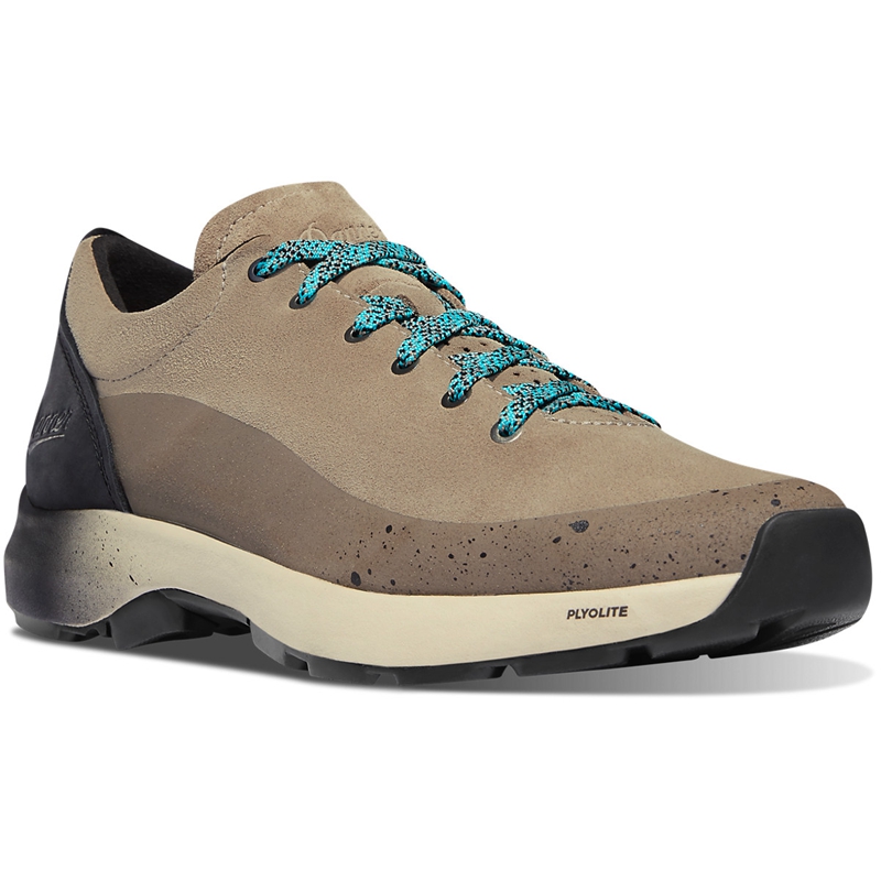 Grey Danner Caprine Low Suede Men's Hiking Boots | LUQA63279