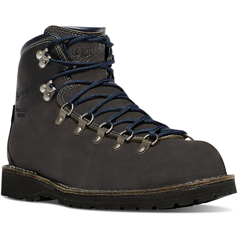 Grey Danner Mountain Pass Men's Hiking Boots | TCHG71403