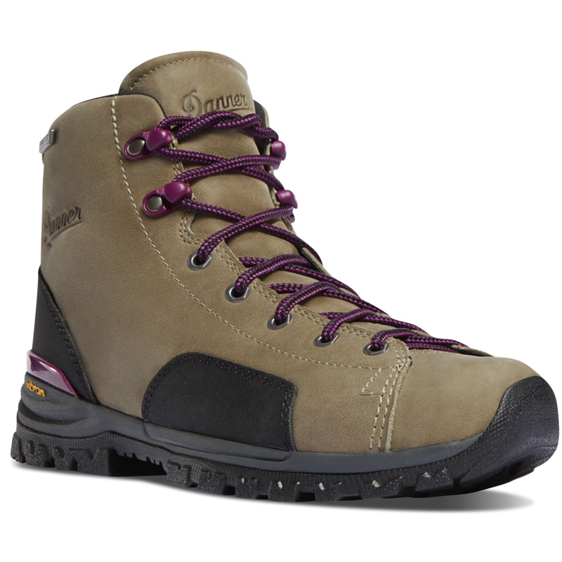 Grey Danner Stronghold Women's Work Boots | GSTN07869