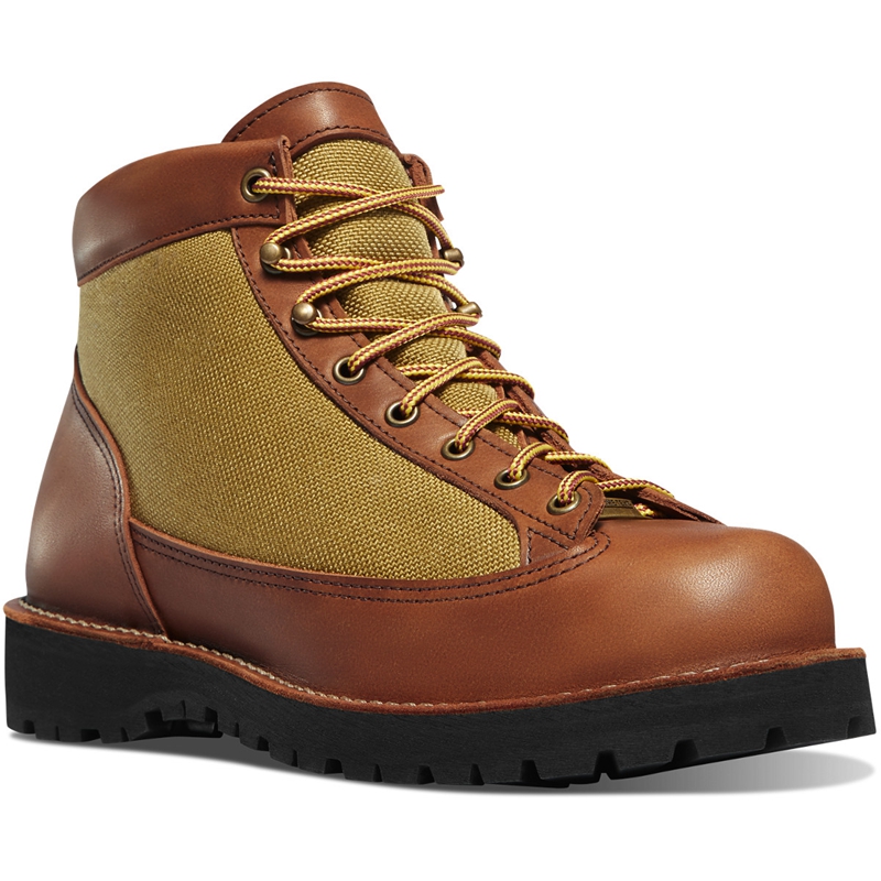 Khaki Danner Danner Light Revival Men's Work Boots | OWNY24530