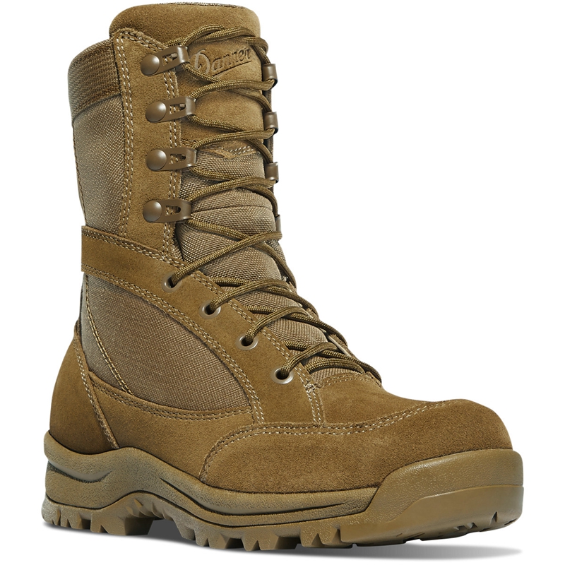 Khaki Danner Prowess Women's Military Boots | RTYQ71985