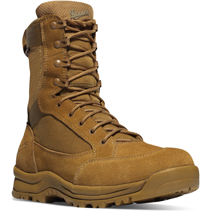 Khaki Danner Tanicus Men's Military Boots | FQWG91847