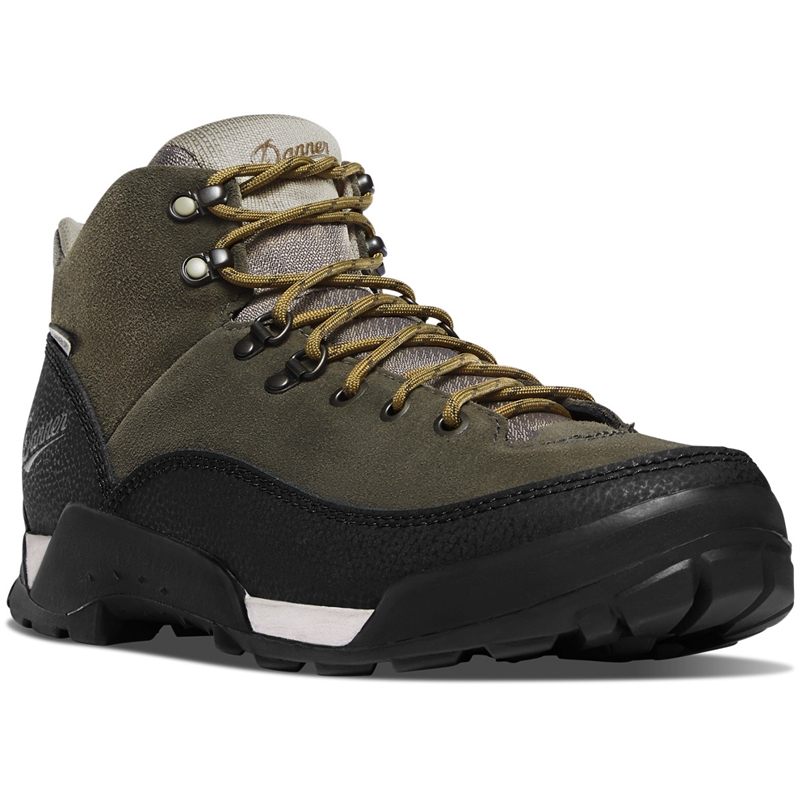 Olive Danner Panorama Men's Hiking Boots | LNYS94053