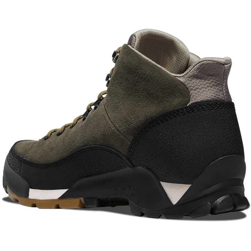 Olive Danner Panorama Men's Hiking Boots | LNYS94053