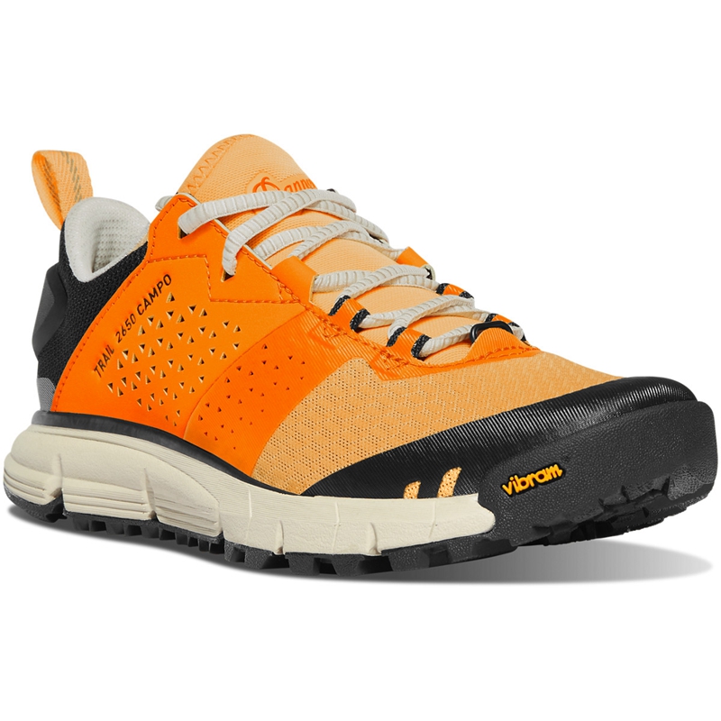 Orange Danner Trail 2650 Campo Men's Hiking Shoes | KENS92830