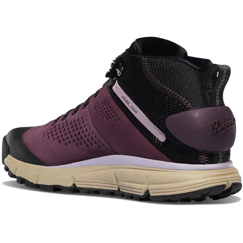 Purple Danner Trail 2650 GTX Mid Women's Hiking Boots | CGBQ34258